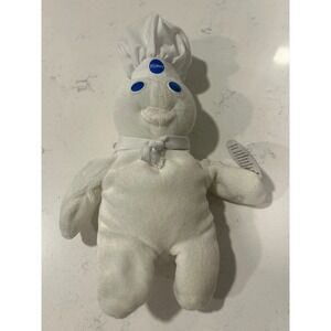 Pillsbury Doughboy Poppin‎ Fresh Plush 8 Inch Stuffed Toy White Chef Hat